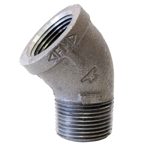 ASC Engineered Solutions 1/2 GALV MI 45 STR ELL