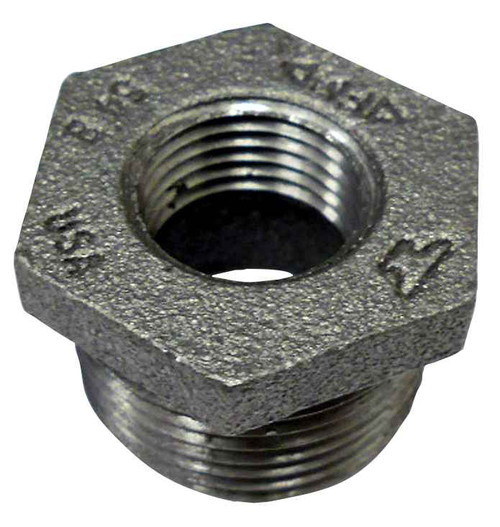 ASC Engineered Solutions 1X1/4 BLK MI HEX BUSHING