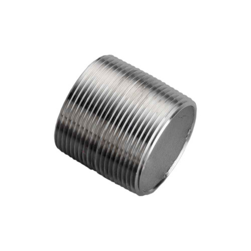 Merit Brass Stainless Steel MSS Flange, 1-1/4" X CLOSE SCH 80 316/316L XH SMLS SS NIPPLE