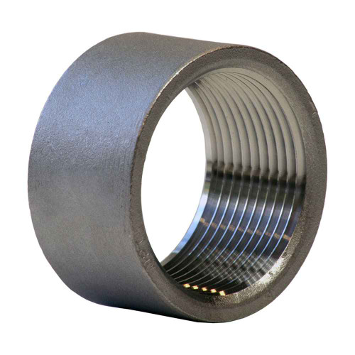 Merit Brass Stainless Steel Cast 150# Fitting, 1/8" 150# 304 SS HALF COUPLING ISO 49