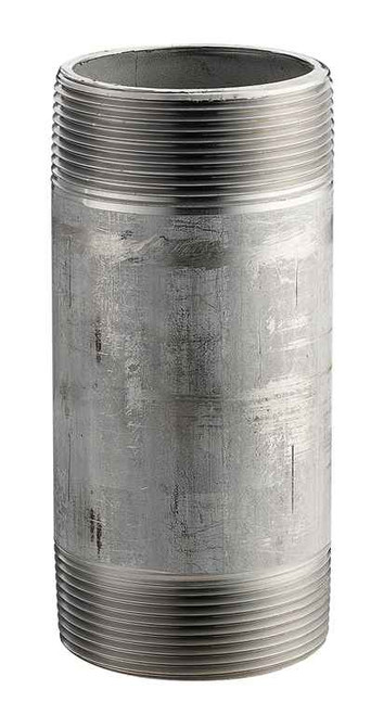 Merit Brass Stainless Steel MSS Flange, 3/8" X 4" SCH 80 316/316L XH SMLS SS NIPPLE