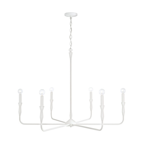 Capital Lighting CAP-450362 Paloma Modern 6-Light Chandelier