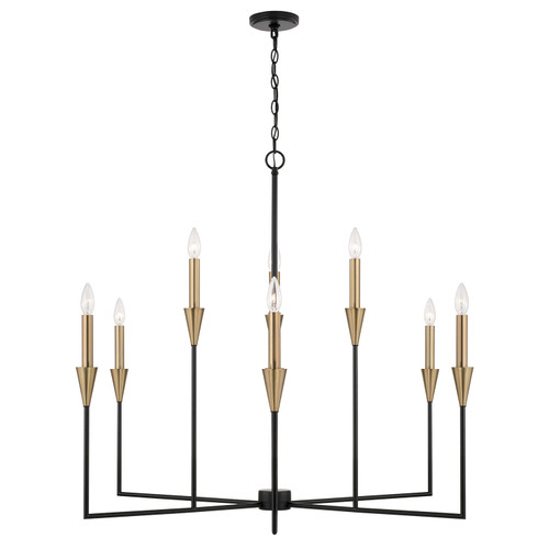 Capital Lighting CAP-451991 Avant Modern 9-Light Chandelier