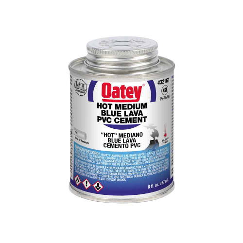 OATEY 32161 8 oz. PVC Blue Lava Hot Cement