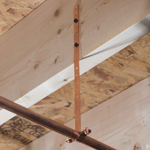 OATEY 33697 1/2"x 12" Copper Plated Milford Hangers