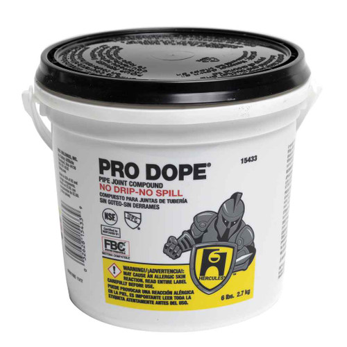 OATEY 15433 Hercules® 6 lb. Pro Dope® - Plastic Pail With Handle OATEY 15433 Hercules® 6 lb. Pro Dope® - Plastic Pail With Handle