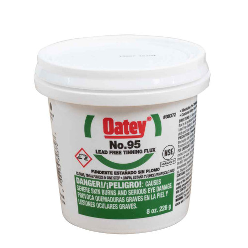 OATEY 30372 8 oz. No. 95 Tinning Flux – Lead Free