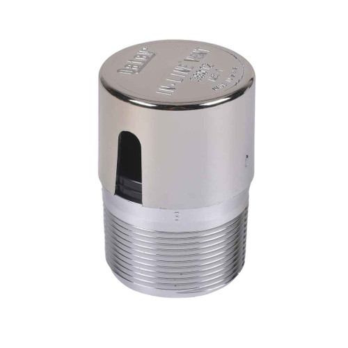 OATEY 39000 1.5 in. NPT Chrome In-Line Vent
