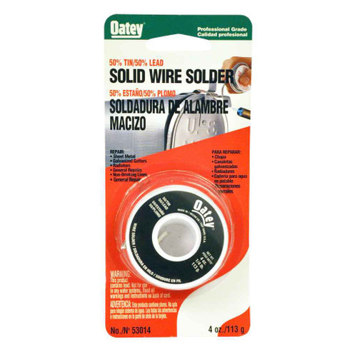 OATEY 53014 1/4 lb. 50/50 Wire Solder
