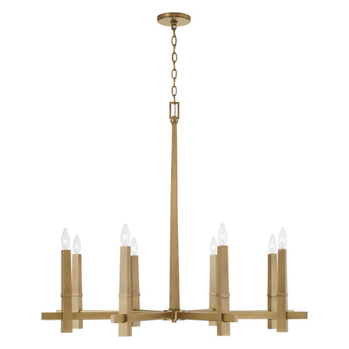 Capital Lighting CAP-449681 Blake Modern 8-Light Chandelier