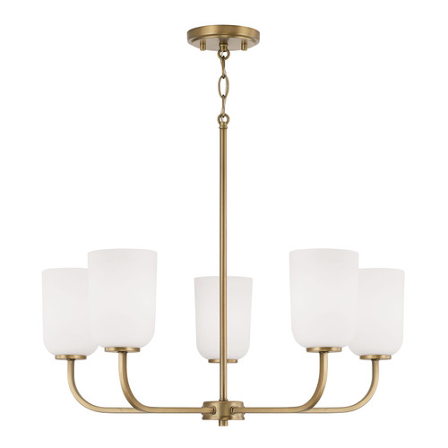 Capital Lighting CAP-448851 Lawson Transitional 5-Light Chandelier