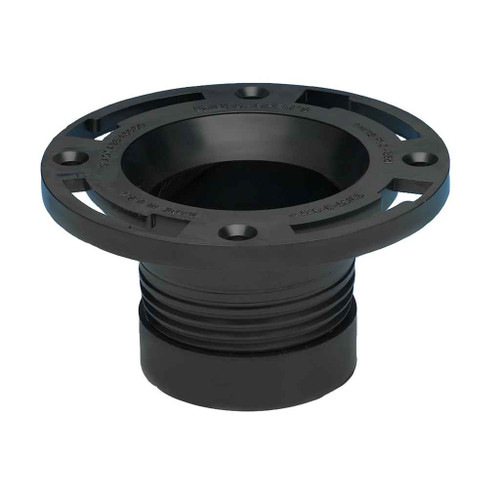 OATEY 43650 4 in. ABS Twist-N-Set Closet Flange