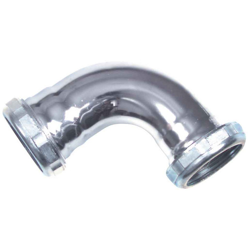 OATEY 8483 Dearborn® 1-1/2" 90 Degree Slip Joint Elbow, Chrome - 20 Ga.