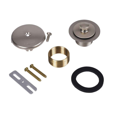 OATEY K27SN Dearborn® Conversion Kit, Uni-Lift Stopper with UltraShine® Satin Nickel Finish Trim