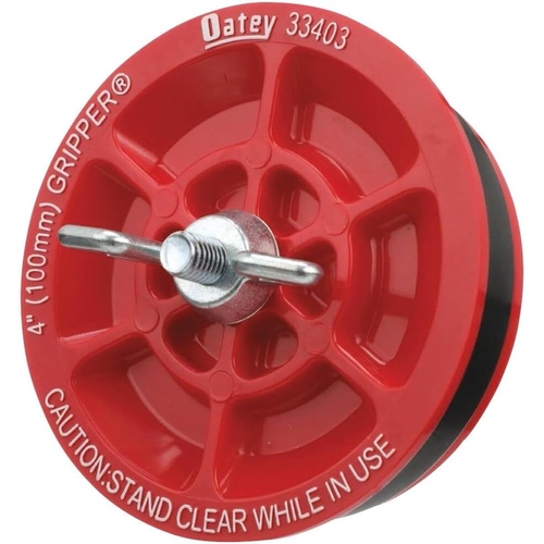 OATEY 33403 End of Pipe Gripper Plug 4 IN. GRIPPER