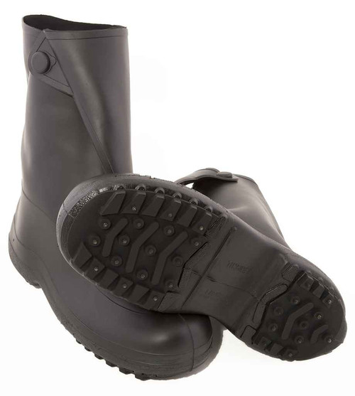 Tingley 1450.SM Winter-Tuff 10" Traction Overshoe - Black - Cleated/Studded Outsole - 1450.SM
