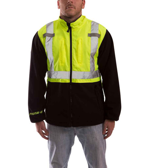 Tingley J73022.XL Phase 2 Jacket - Fl Yellow/Black - J73022.XL