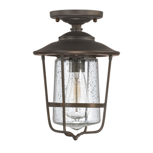 Capital Lighting CAP-9607 Creekside Urban / Industrial 1-Light Outdoor Flush Mount