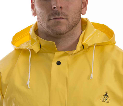 Tingley H56107.LG DuraScrim Hood - Yellow - Detachable - H56107.LG