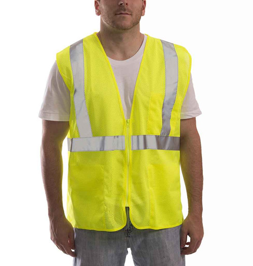 Tingley V70632.2X-3X Type R Class 2 Mesh Vest - Lime - V70632.2X-3X