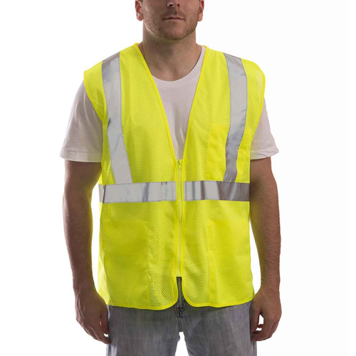Tingley V70632.2X-3X Type R Class 2 Mesh Vest - Lime - V70632.2X-3X
