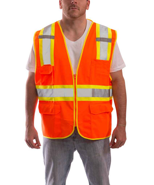 Tingley V73859.L-XL Type R Class 2 Surveyor Vest - OR - V73859.L-XL