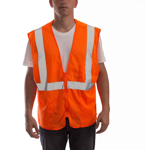 Tingley V70639.4X-5X Type R Class 2 Mesh Vest - Orange - V70639.4X-5X
