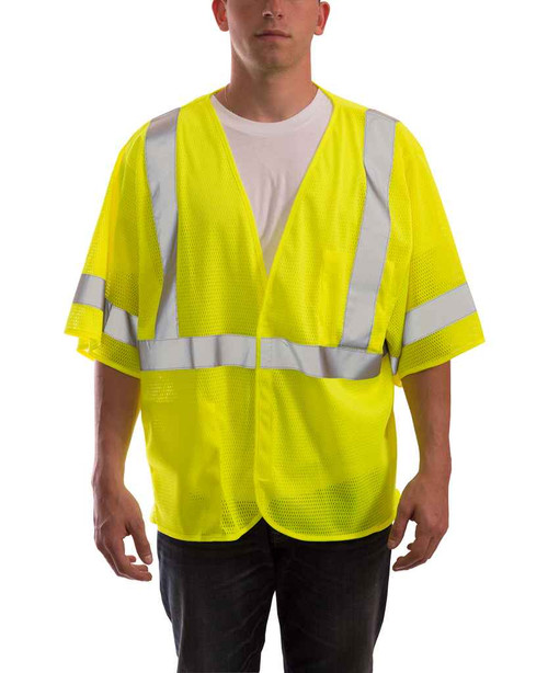 Tingley V70022.L-XL Type R Class 3 Vest - Fl. Lime - V70022.L-XL
