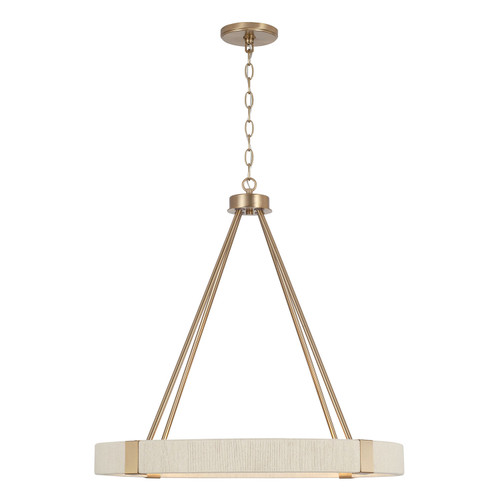 Capital Lighting CAP-449841 Delaney Modern 4-Light Chandelier