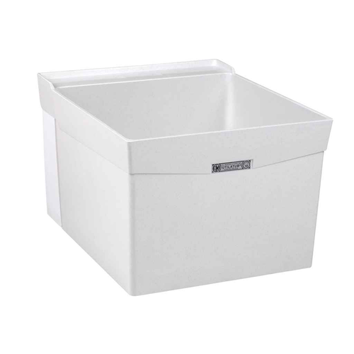 Mustee 18W UTILATUB LAUNDRY TUB WALL