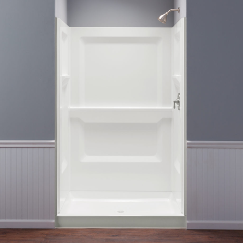 Mustee T6032L TOPAZ FIBERGLASS BATHTUB WHITE LEFT HAND 32x60