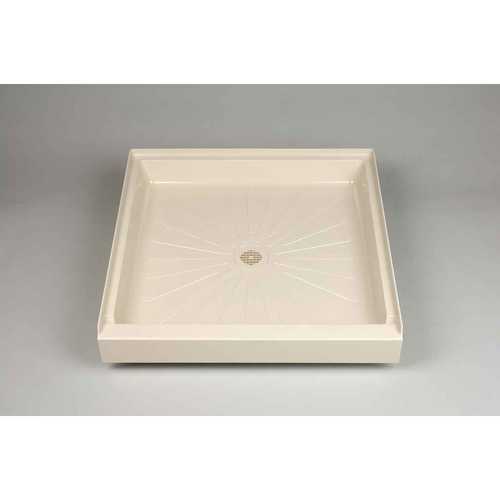Mustee 3636BN DURABASE SHOWER FLOOR 36X36 BONE