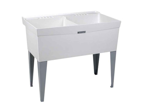 Mustee 26F UTILATWIN DOUBLE TUB FLOOR