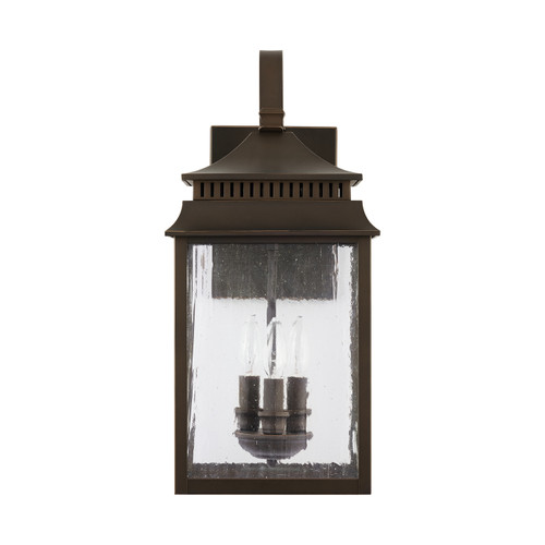 Capital Lighting CAP-936931 Sutter Creek Transitional 3-Light Outdoor Wall-Lantern