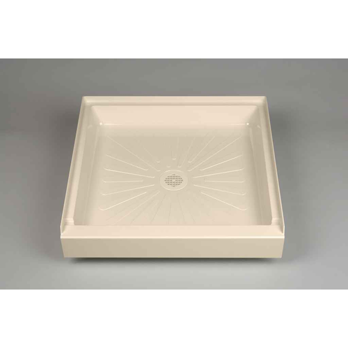 Mustee 3232BN DURABASE SHOWER FLOOR 32X32 BONE