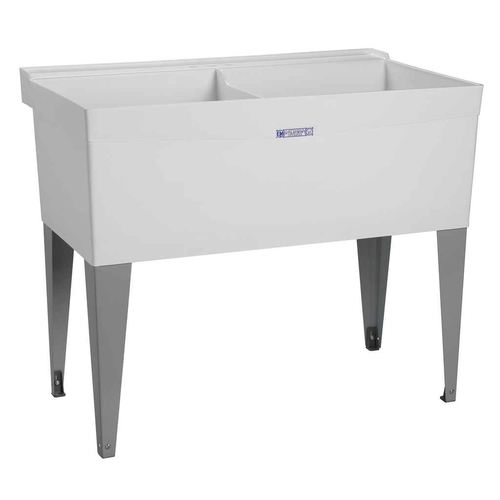 Mustee 27F UTILATWIN DOUBLE TUB FLOOR