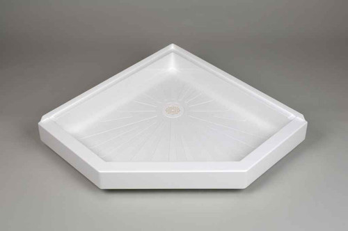 Mustee 3636CM DURABASE NEO-ANGLE SHOWER FLOOR 36X36 WHITE