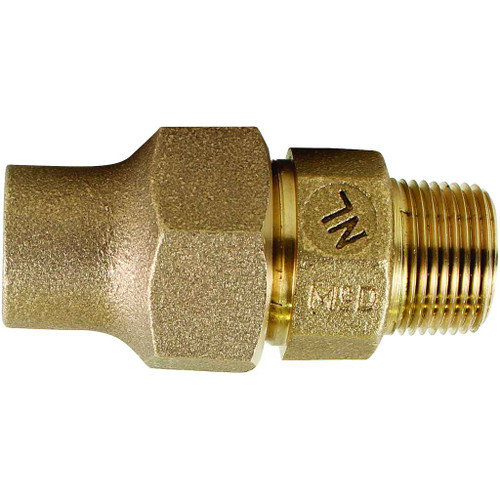 A.Y. McDonald 5122-140 1-1/2" 504 FLARE X MIP ADPT