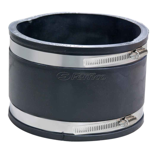 Fernco 1004-44 1004-44 4 in. x 4 in. PVC Concrete to Concrete Flexible Coupling