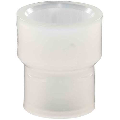 Watts SF-WLPP-.75X.5-RCPLG Coupling, Reducing, Whiteline PP, Socket Fuse, .75x.5 IN