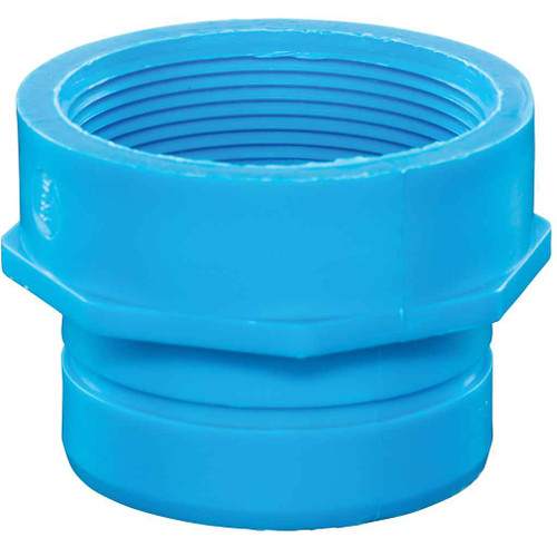 Watts 710012 Female Adapter, No Hub, 1.5 IN, Blueline