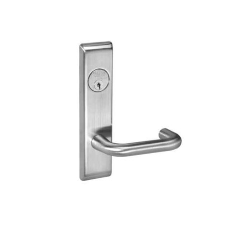 Accentra 626F Exit Device Escutcheon Lever Trim, Escutcheon x Cylinder x Lever, Classroom (08)/Storeroom (09), Carmel Lever