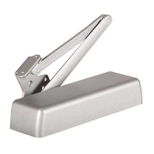 Stanley Security QDC111 Series - Grade 1 Extra Duty Door Closer, Tri-Pack Arm, Full-Size Rounded Plastic Cover