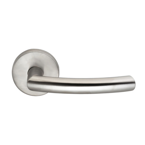Omnia 47 Solid Stainless Steel Passage Lever with ADA Compliance Omnia 47
