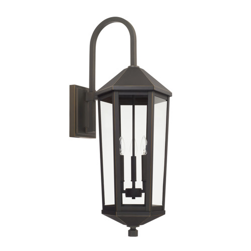 Capital Lighting CAP-926932 Ellsworth Transitional 3-Light Outdoor Wall-Lantern