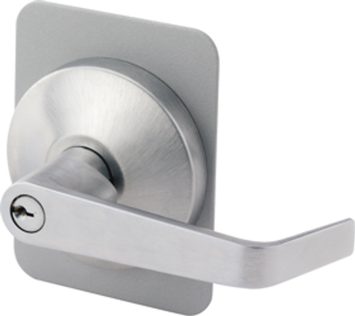 Falcon 914KIL-NL 19 Series -  Escutcheon Dane Lever Trim, Night Latch Function, Less Cylinder