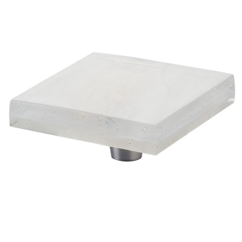 Schaub 211067 2-1/2" Fused Glass Small Square Cabinet Knob