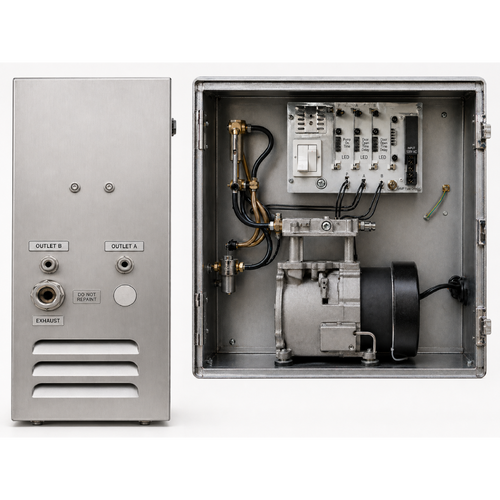 LCN 7982ES Dual Door Pneumatic Control Box with Electric Strike Relay