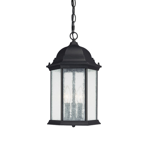 Capital Lighting CAP-9836 Main Street Transitional 3-Light Outdoor Hanging-Lantern