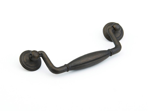 Schaub 258 5" Center to Center Siena Bail Cabinet Pull